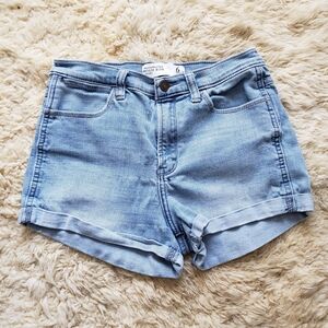 Abercrombie&Fitch Highrise Jean SHORTS 6